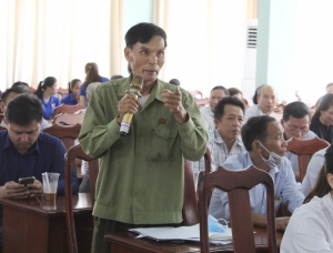 Diễn đàn “Ngành tài nguyên và môi trường lắng nghe ý kiến nhân dân”