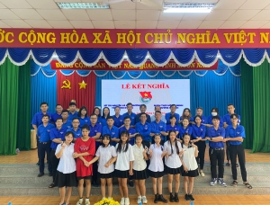 LỄ KẾT NGHĨA GIỮA ĐOÀN CƠ SỞ SỞ TÀI NGUYÊN VÀ MÔI TRƯỜNG VÀ ĐOÀN PHƯỜNG HIỆP AN