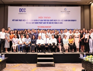 Hội thảo quản lý loại trừ các chất HCFC và các QĐ PL về bảo vệ tầng ô-dôn