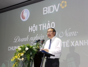 Phát triển nền tài chính xanh, kinh tế xanh bền vững