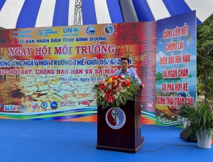 Bình Dương hưởng ứng ngày môi trường thế giới 2024