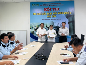 Trung tâm Quan trắc - Kỹ thuật Tài nguyên và Môi trường tổ chức Hội thi nâng cao tay nghề, sáng kiến